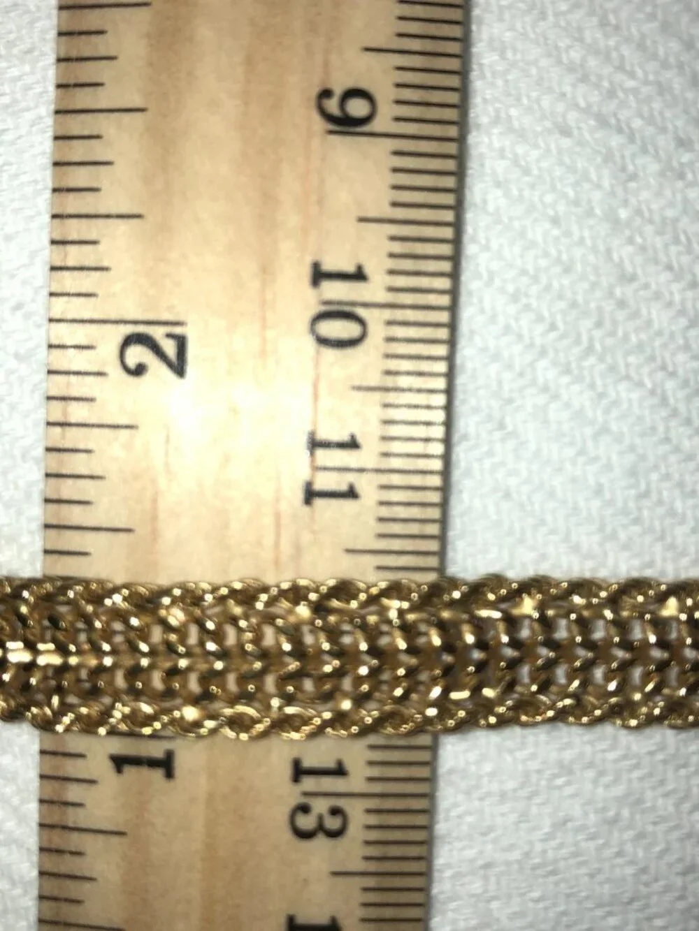 Sterling 925 / gold vermeil Italy 3/8